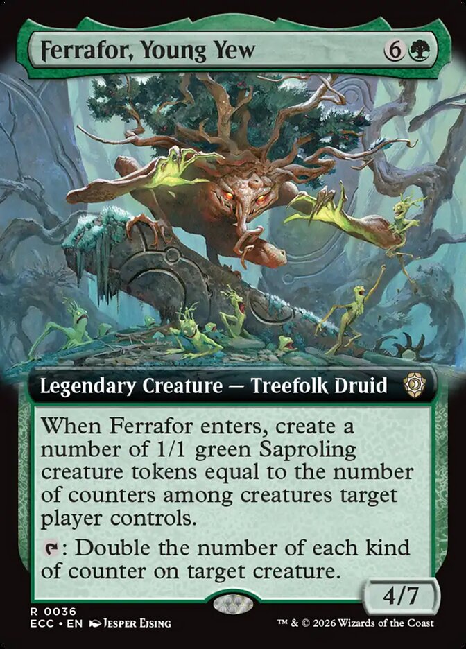 Ferrafor, Young Yew (36) - Lorwyn Eclipsed Commander (ECC)