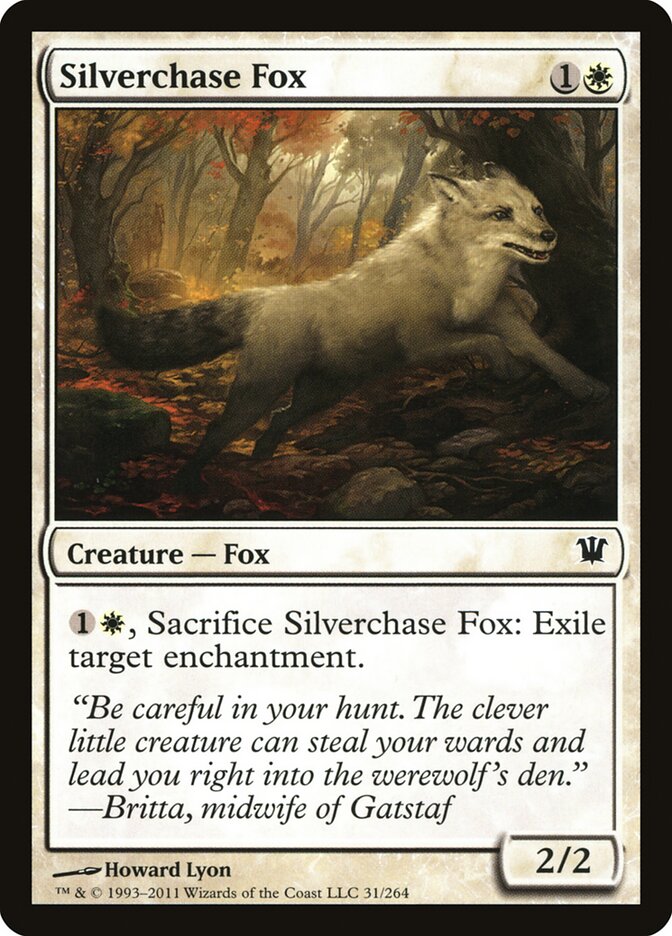 Silverchase Fox (31) - Innistrad (ISD)