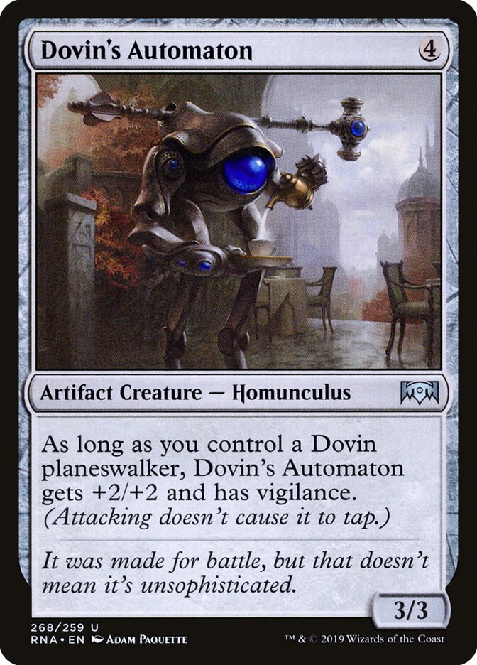 Dovin's Automaton (268) - Ravnica Allegiance (RNA)