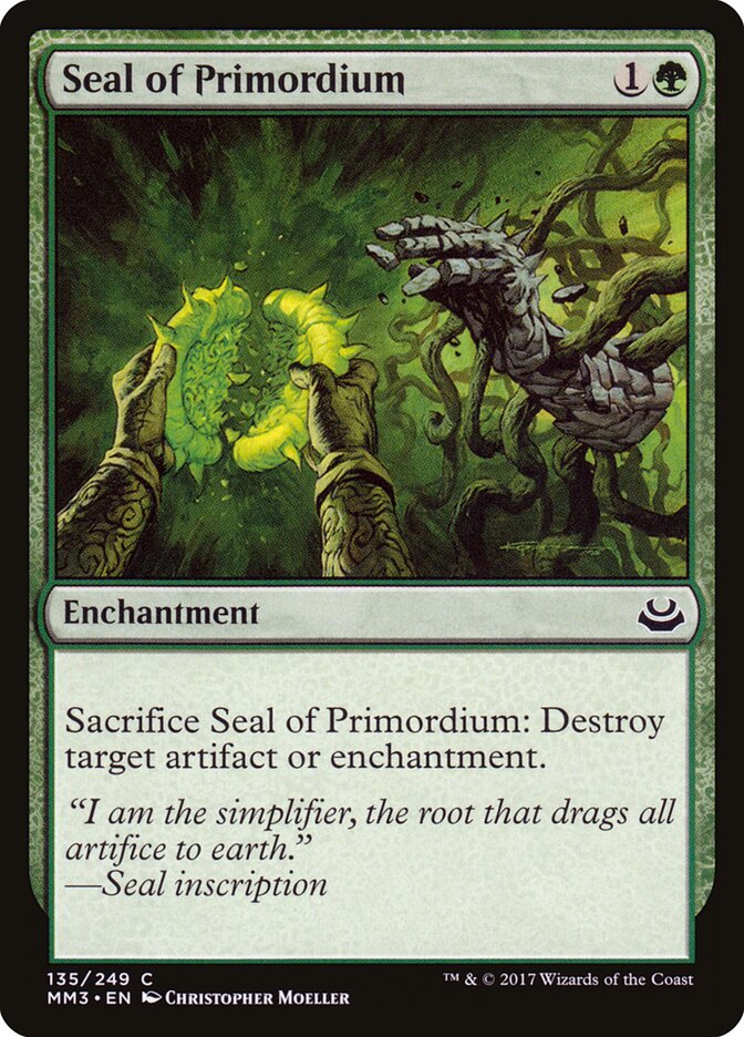 Seal of Primordium (135) - Modern Masters 2017 (MM3)