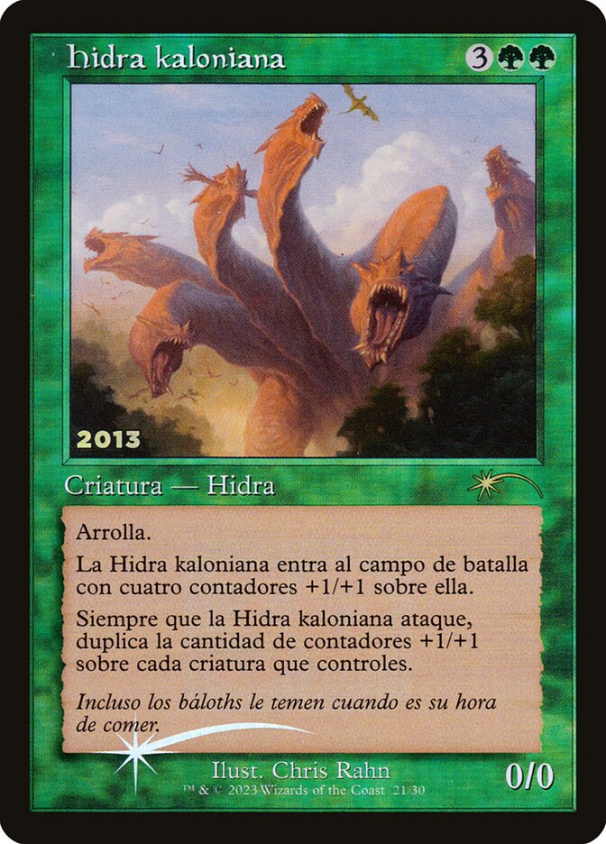 Hidra kaloniana - Kalonian Hydra (21) - 30th Anniversary Play Promos (P30A)