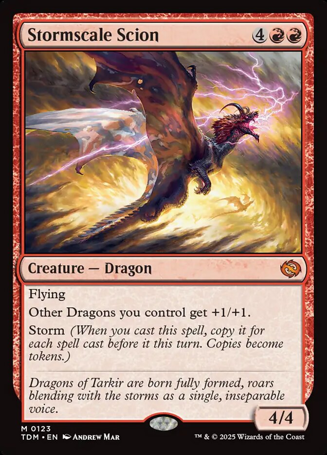 Stormscale Scion (123) - Tarkir: Dragonstorm (TDM)