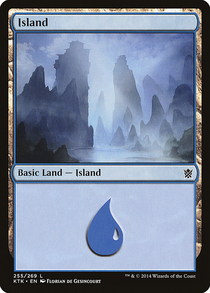 Island (255) - Khans of Tarkir (KTK)