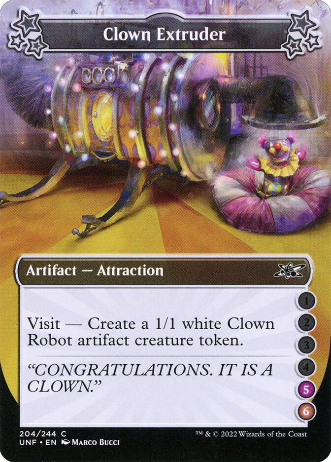 Clown Extruder (204d) - Unfinity (UNF)