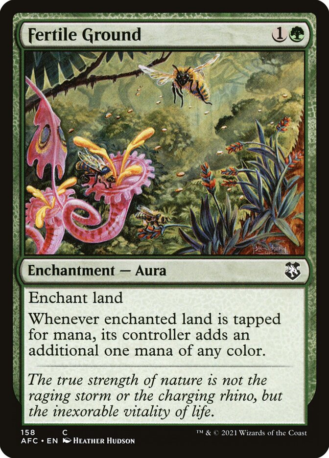 Fertile Ground (158) - Forgotten Realms Commander (AFC)