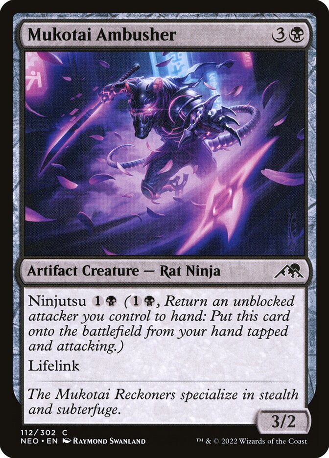 Mukotai Ambusher (112) - Kamigawa: Neon Dynasty (NEO)