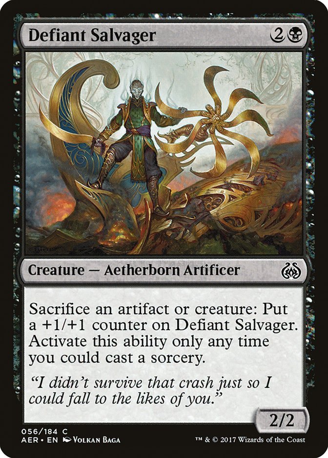 Defiant Salvager (56) - Aether Revolt (AER)