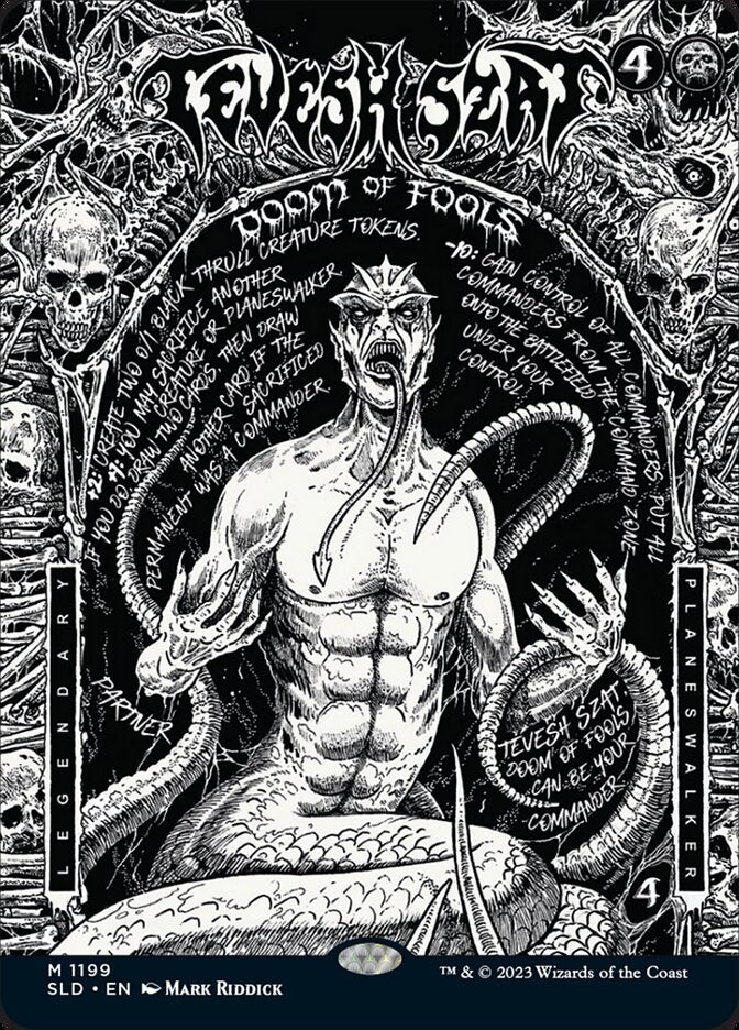 Tevesh Szat, Doom of Fools (1199) - Secret Lair Drop (SLD)