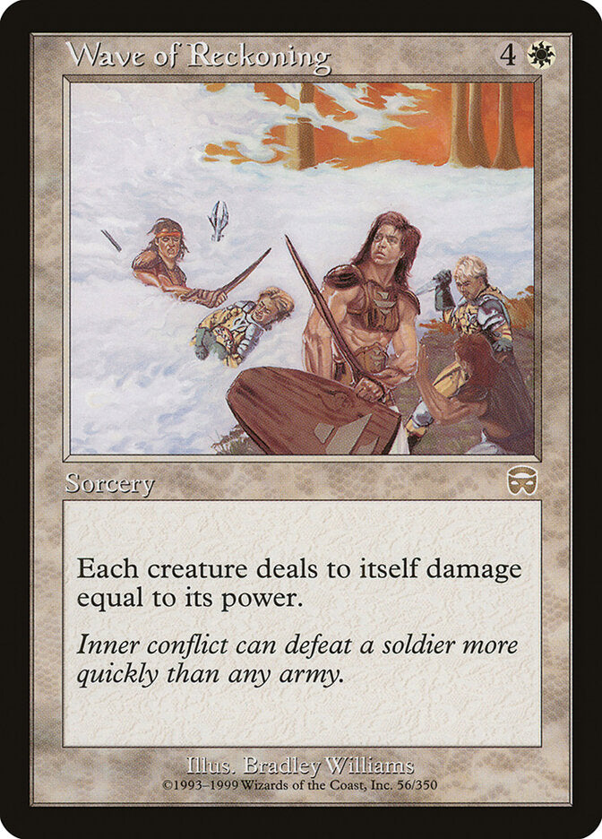 Wave of Reckoning (56) - Mercadian Masques (MMQ)