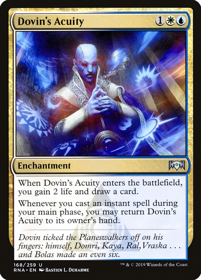 Dovin's Acuity (168) - Ravnica Allegiance (RNA)
