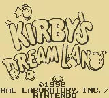 Kirby's Dream Land - Game Boy