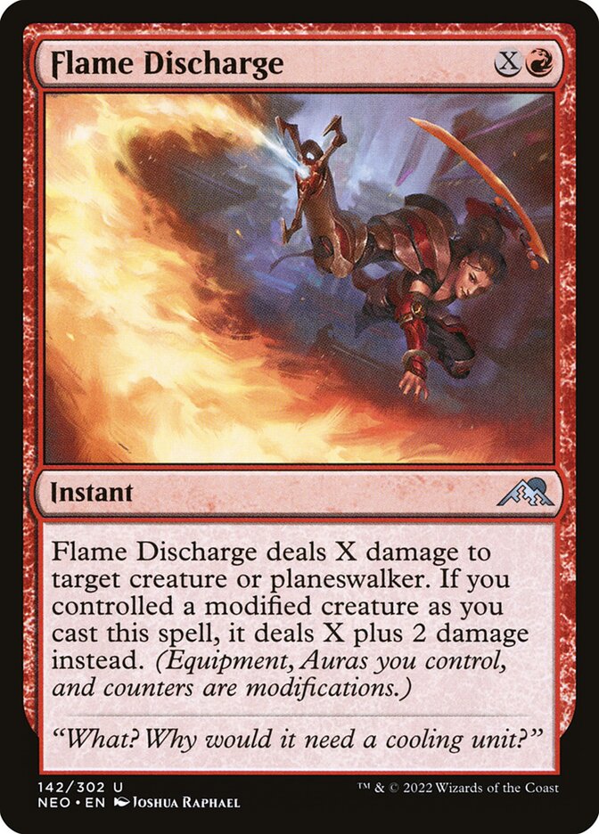 Flame Discharge (142) - Kamigawa: Neon Dynasty (NEO)