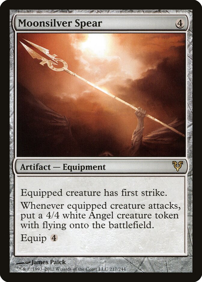 Moonsilver Spear (217) - Avacyn Restored (AVR)