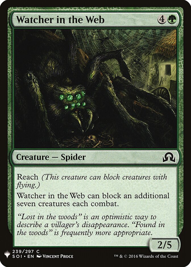 Watcher in the Web (SOI-239) - The List (PLST)