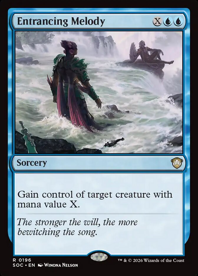 Entrancing Melody (196) - Secrets of Strixhaven Commander (SOC)