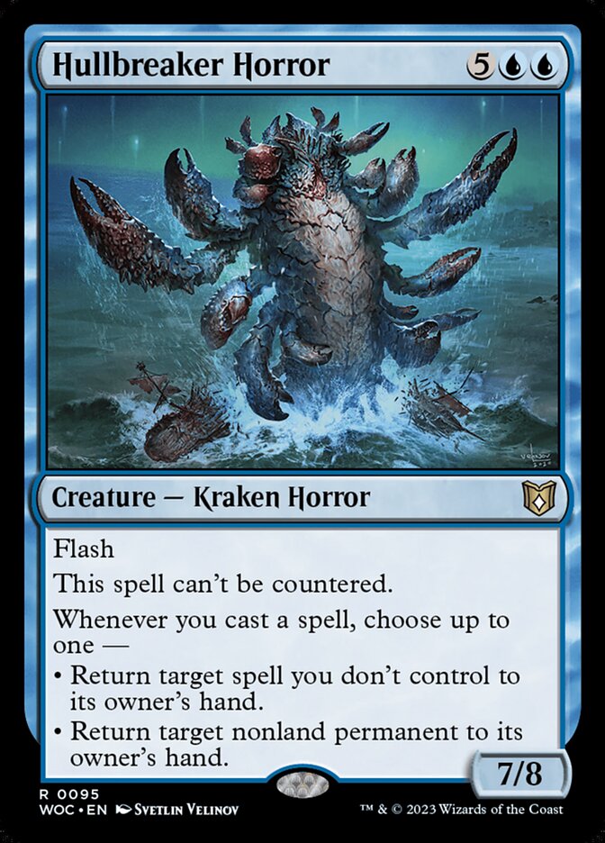 Hullbreaker Horror (95) - Wilds of Eldraine Commander (WOC)