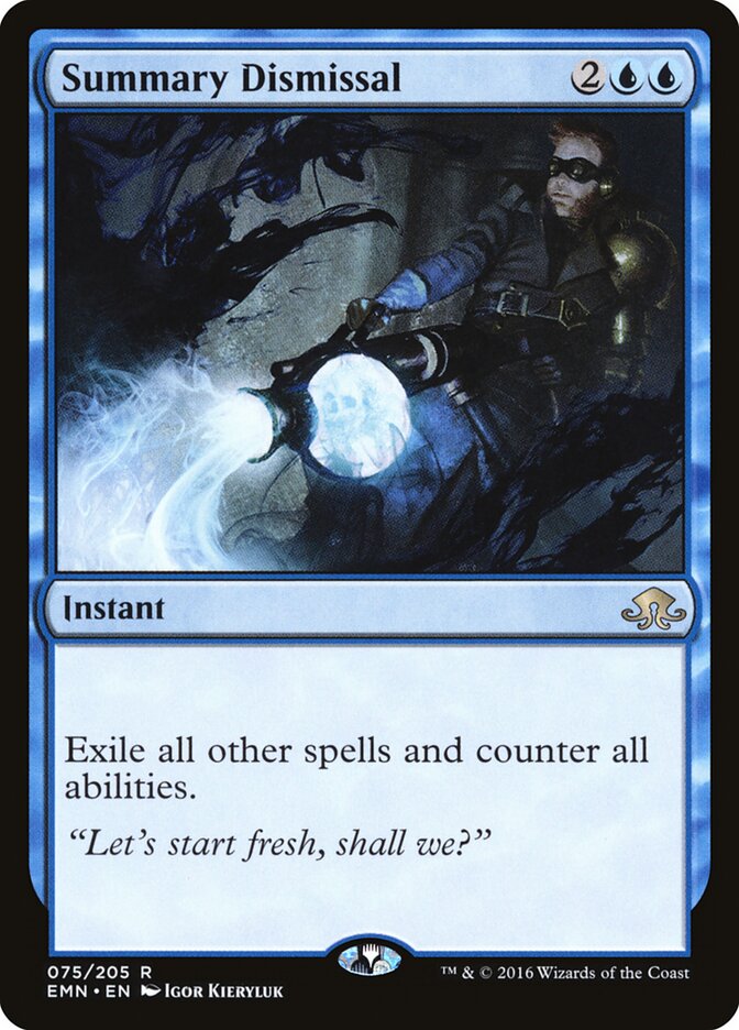 Summary Dismissal (75) - Eldritch Moon (EMN)