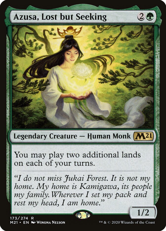 Azusa, Lost but Seeking (173) - Core Set 2021 (M21)