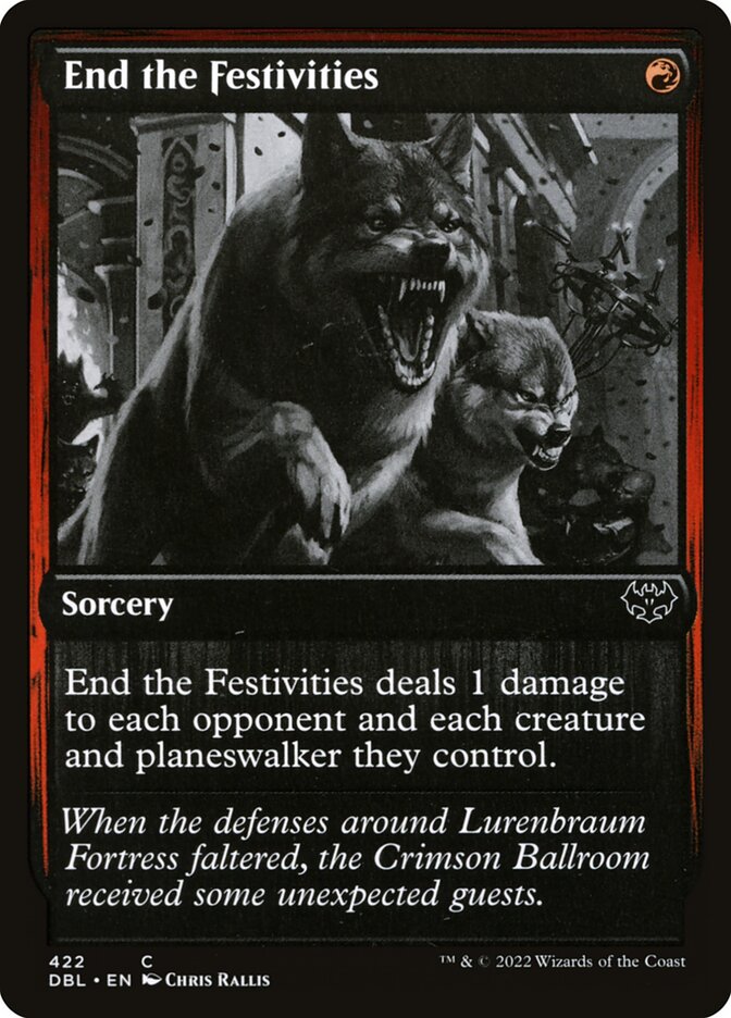 End the Festivities - Innistrad: Double Feature (DBL)
