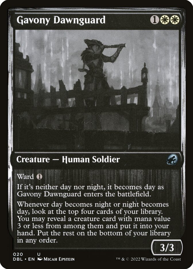 Gavony Dawnguard - Innistrad: Double Feature (DBL)