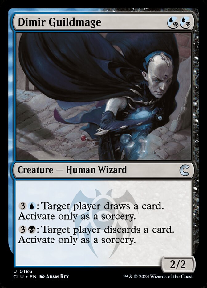 Dimir Guildmage (186) - Ravnica: Clue Edition (CLU)