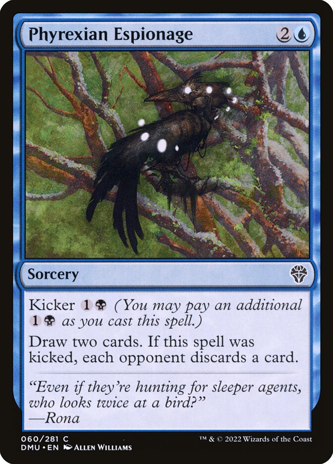 Phyrexian Espionage (60) - Dominaria United (DMU)