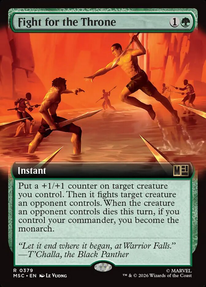 Fight for the Throne (379) - Marvel Super Heroes Commander (MSC)