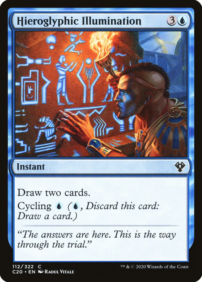 Hieroglyphic Illumination (112) - Commander 2020 (C20)