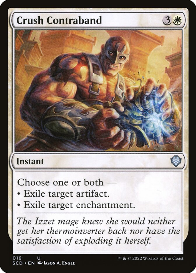 Crush Contraband (16) - Starter Commander Decks (SCD)