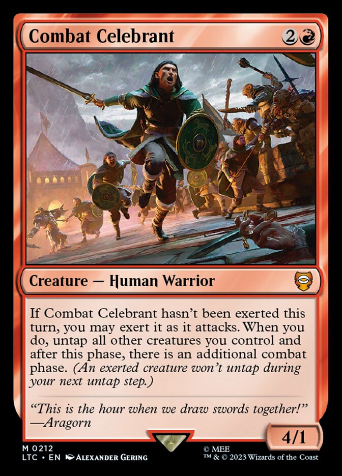 Combat Celebrant (212) - Tales of Middle-earth Commander (LTC)