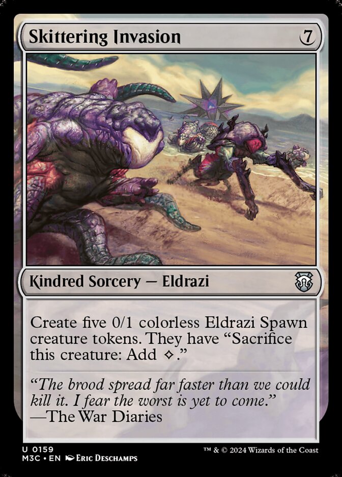 Skittering Invasion - Modern Horizons 3 Commander (M3C)