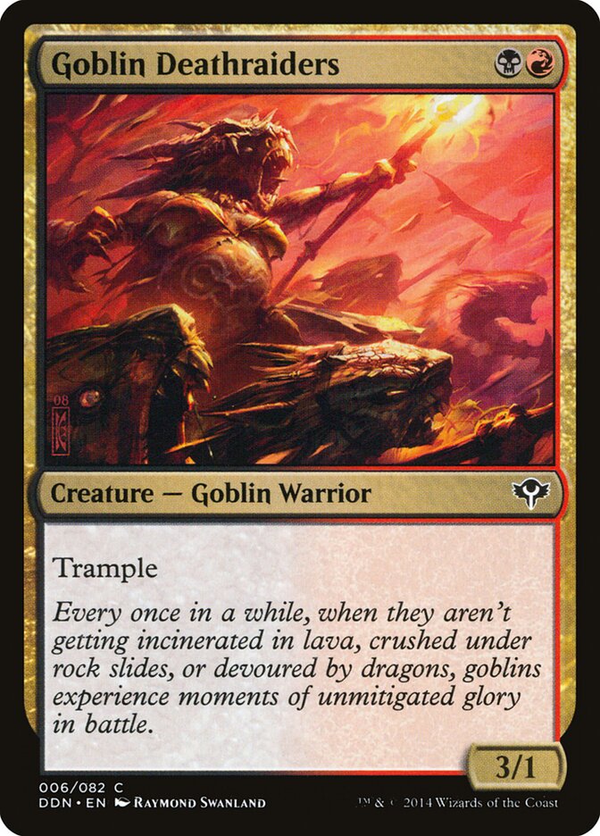 Goblin Deathraiders (6) - Duel Decks: Speed vs. Cunning (DDN)