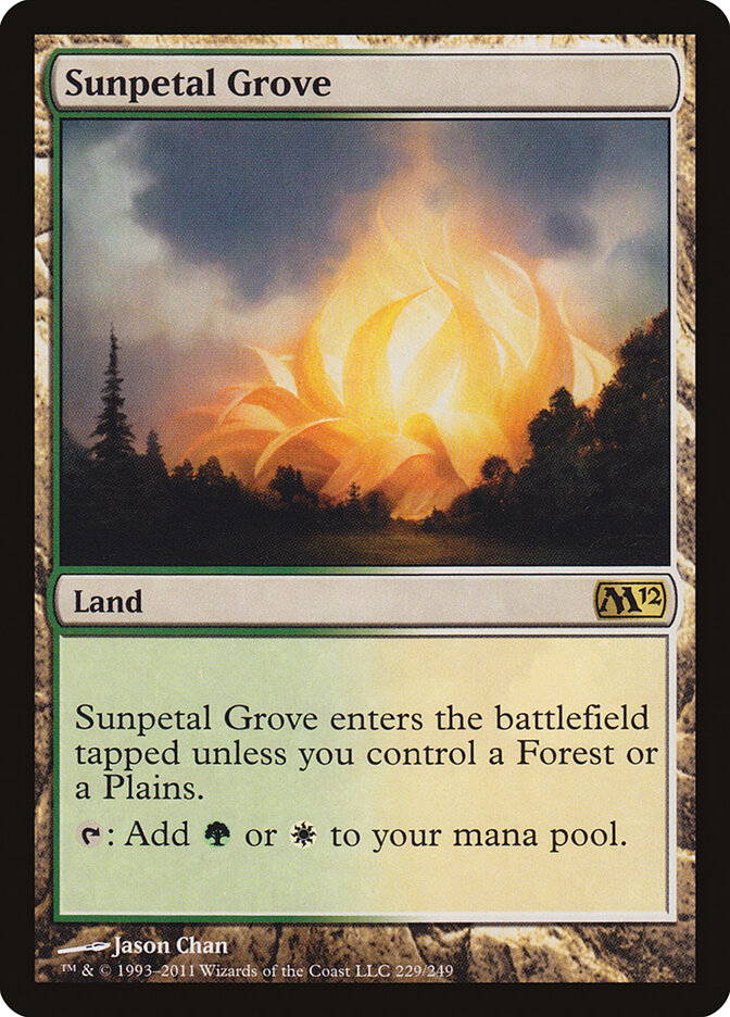 Sunpetal Grove (229) - Magic 2012 (M12)