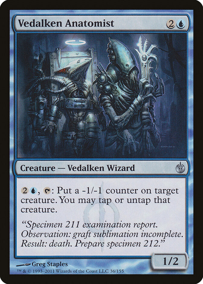 Vedalken Anatomist (36) - Mirrodin Besieged (MBS)