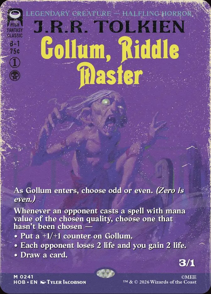 Gollum, Riddle Master (241) - The Hobbit (HOB)