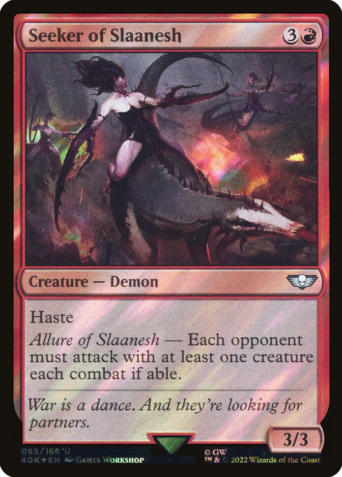Seeker of Slaanesh (85★) - Warhammer 40,000 Commander (40K)