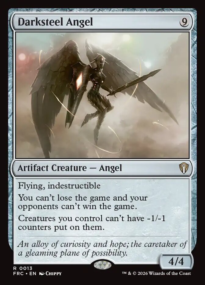 Darksteel Angel (13) - Reality Fracture Commander (FRC)