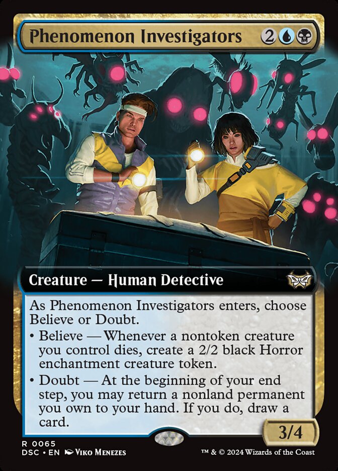 Phenomenon Investigators (65) - Duskmourn: House of Horror Commander (DSC)