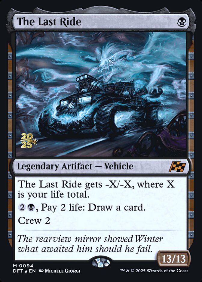 The Last Ride (94s) - Aetherdrift Promos (PDFT)