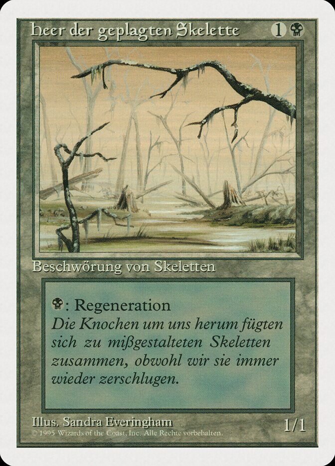 Heer der geplagten Skelette - Drudge Skeletons (107†) - Fourth Edition (4ED)