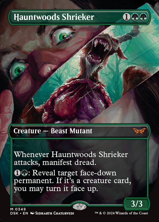 Hauntwoods Shrieker (349) - Duskmourn: House of Horror (DSK)