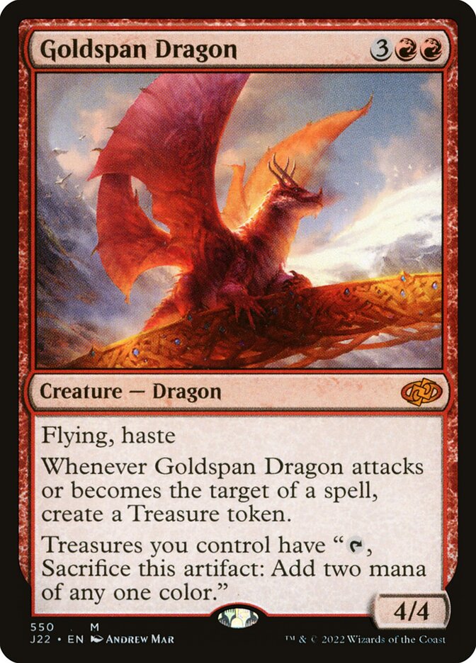 Goldspan Dragon (550) - Jumpstart 2022 (J22)