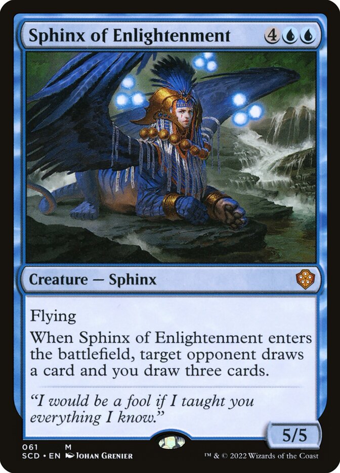 Sphinx of Enlightenment (61) - Starter Commander Decks (SCD)