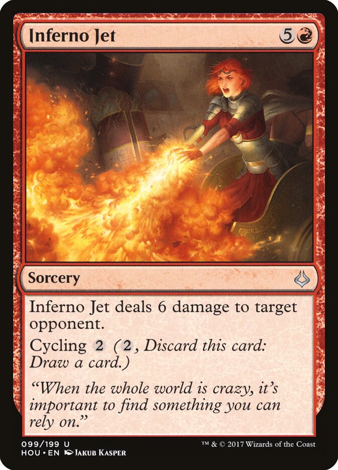 Inferno Jet (99) - Hour of Devastation (HOU)