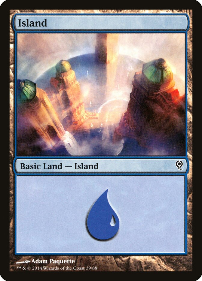Island (39) - Duel Decks: Jace vs. Vraska (DDM)