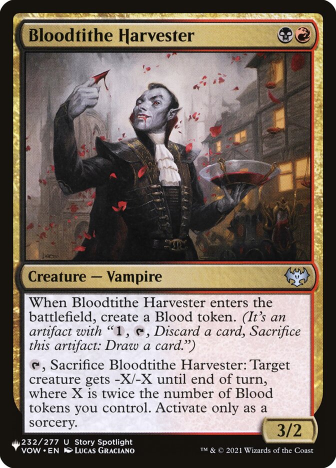 Bloodtithe Harvester (VOW-232) - The List (PLST)