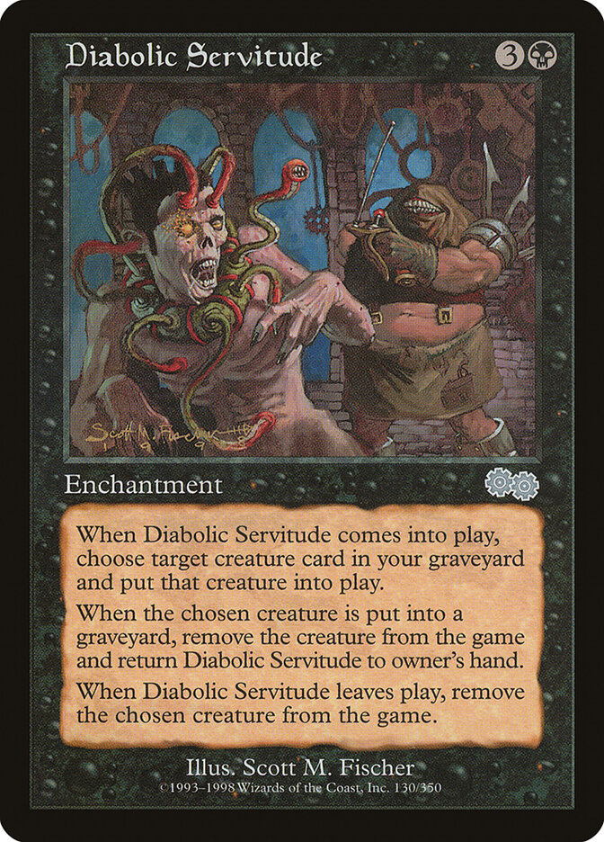 Diabolic Servitude (130) - Urza's Saga (USG)