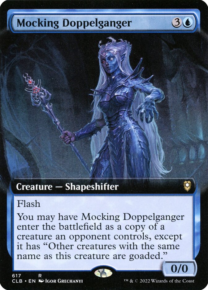 Mocking Doppelganger (617) - Commander Legends: Battle for Baldur's Gate (CLB)