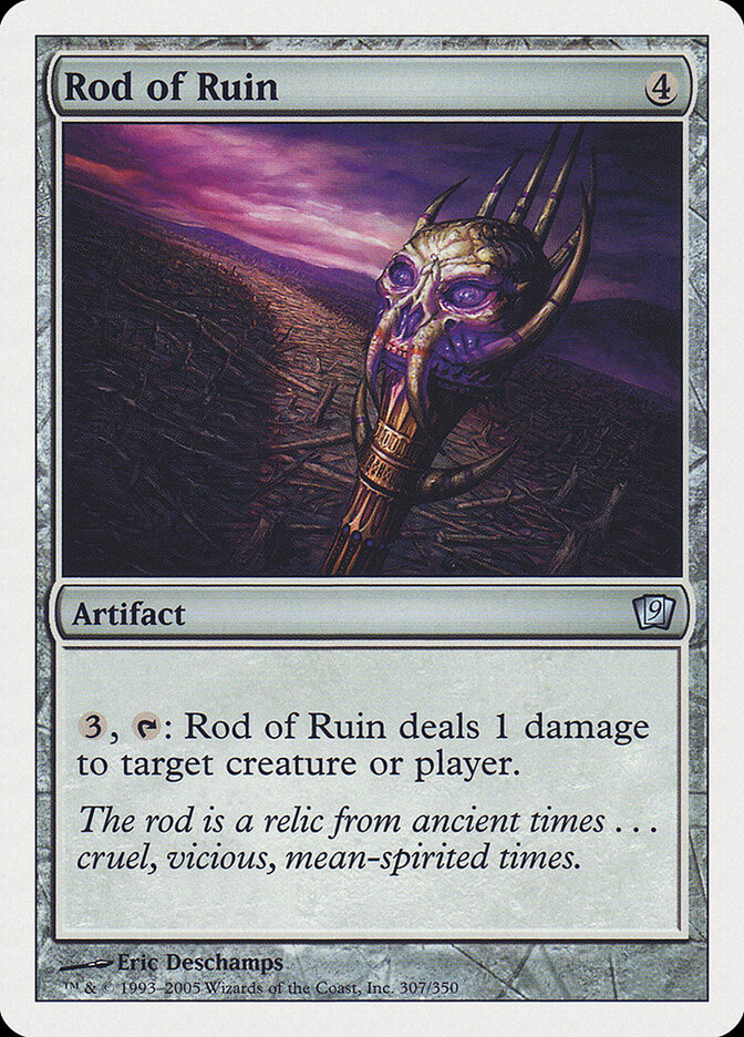 Rod of Ruin (307) - Ninth Edition (9ED)