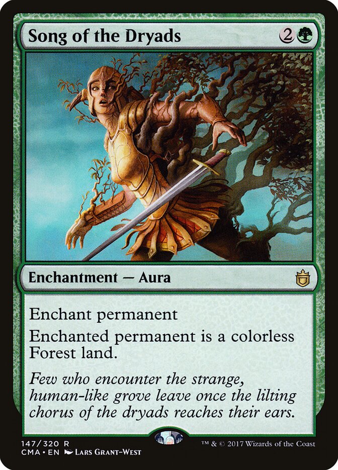 Song of the Dryads (147) - Commander Anthology (CMA)